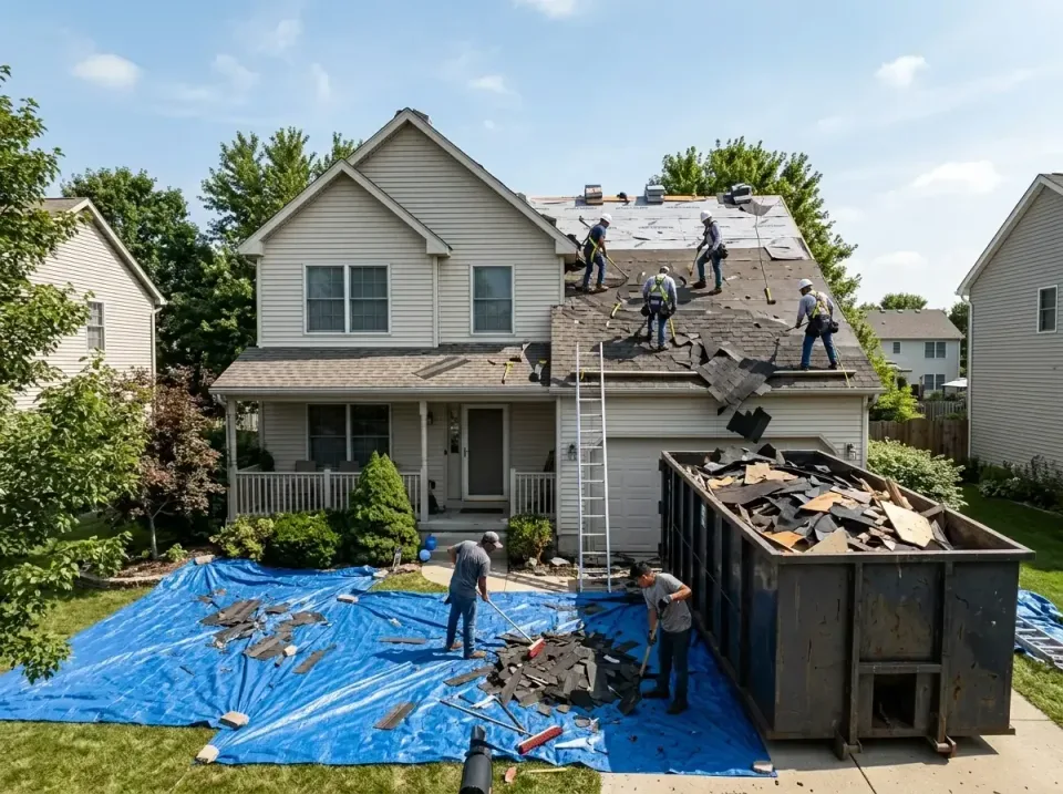 roof-replacement-debris-remova-004 — frequently asked questions, Cheapest Dumpster Rentals in Copper Canyon, TX